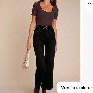 Rouje Concorde Black Jeans